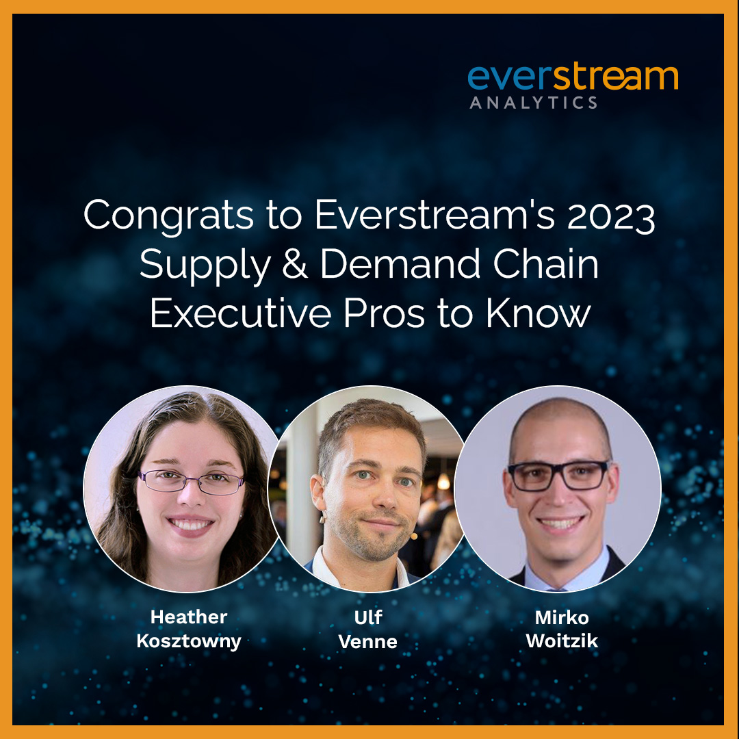 Führungskräfte von Everstream Analytics von Supply & Demand Chain