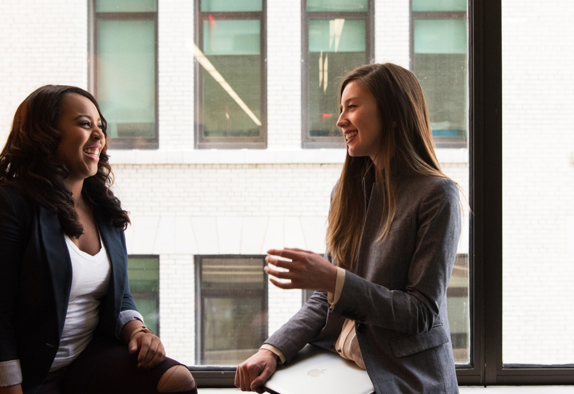 ladies talking