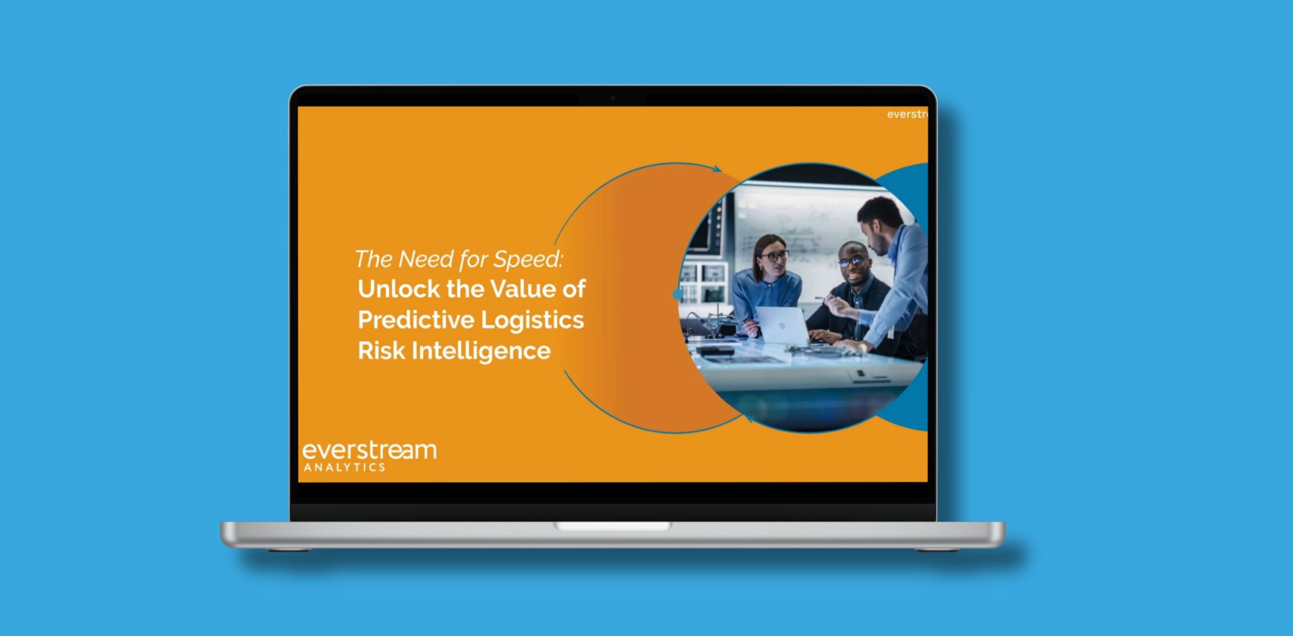 laptop show EA Need for Speed Logistics ebook